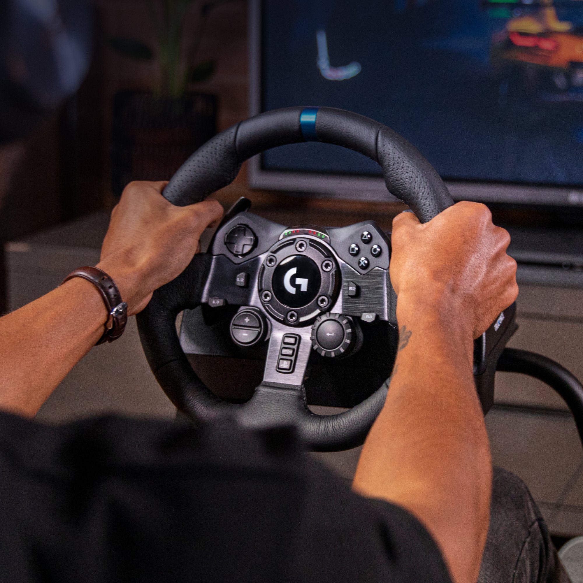 EAN 5099206082793 - Logitech G G923 Negro USB 2.0 Volante + Pedales Analógico/Digital PC, PlayStation 4, PlayStation 5 imagen 9