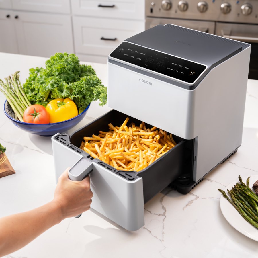 Cosori Dual Blaze Chef Edition Freidora De Aire 6.4l 1700w Gris Metalizado