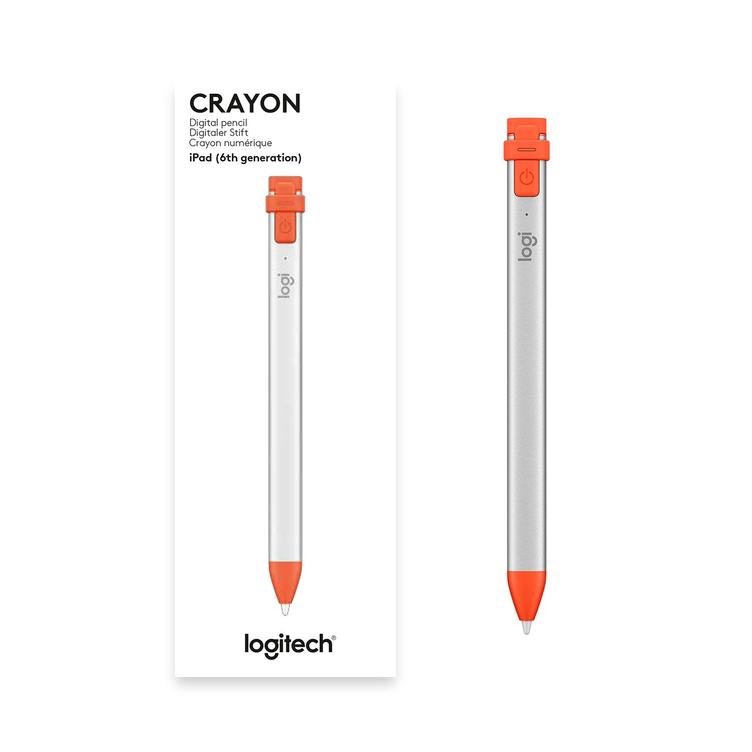 Logitech Crayonlpiz Digitalinalmbricosorbete Intensopara Apple 10.5-Inch Ipad Air (3rd Generation), 11-Inch Ipad Pro, 12.9-Inch Ipad Pro (3rd Generation), 9.7-Inch Ipad (6th Generation), Ipad Mini 5