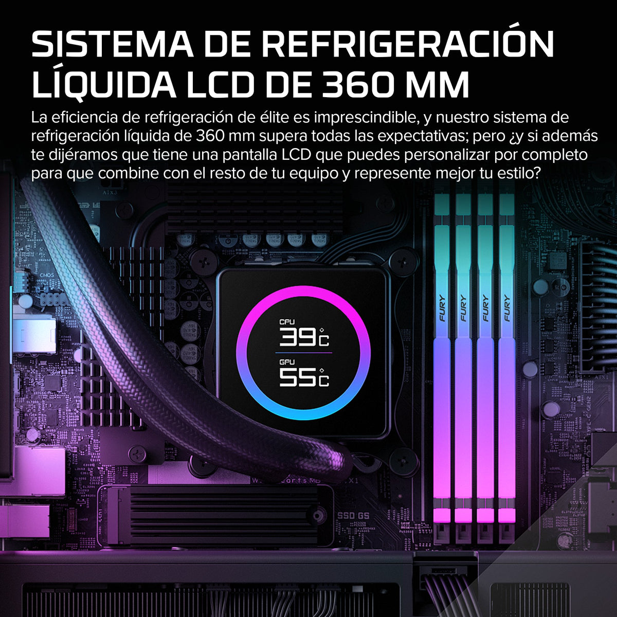 EAN 821844753033 - HP HyperX OMEN MAX 45L Gaming Desktop GT24-0001ns PC Intel Core Ultra 7 32 GB DDR5-SDRAM NVIDIA GeForce RT imagen 12