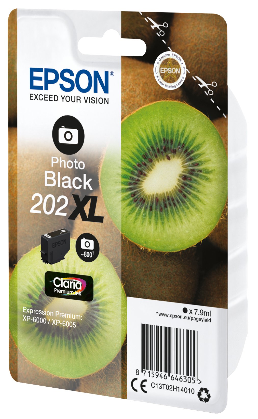 Epson Singlepack Photo Black 202xl Claria Premium Ink