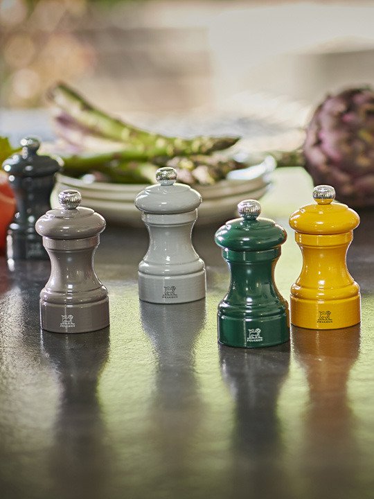 Peugeot Bistro Pfeffermühle 10 Cm Safrangelb Lackiertes Holz
