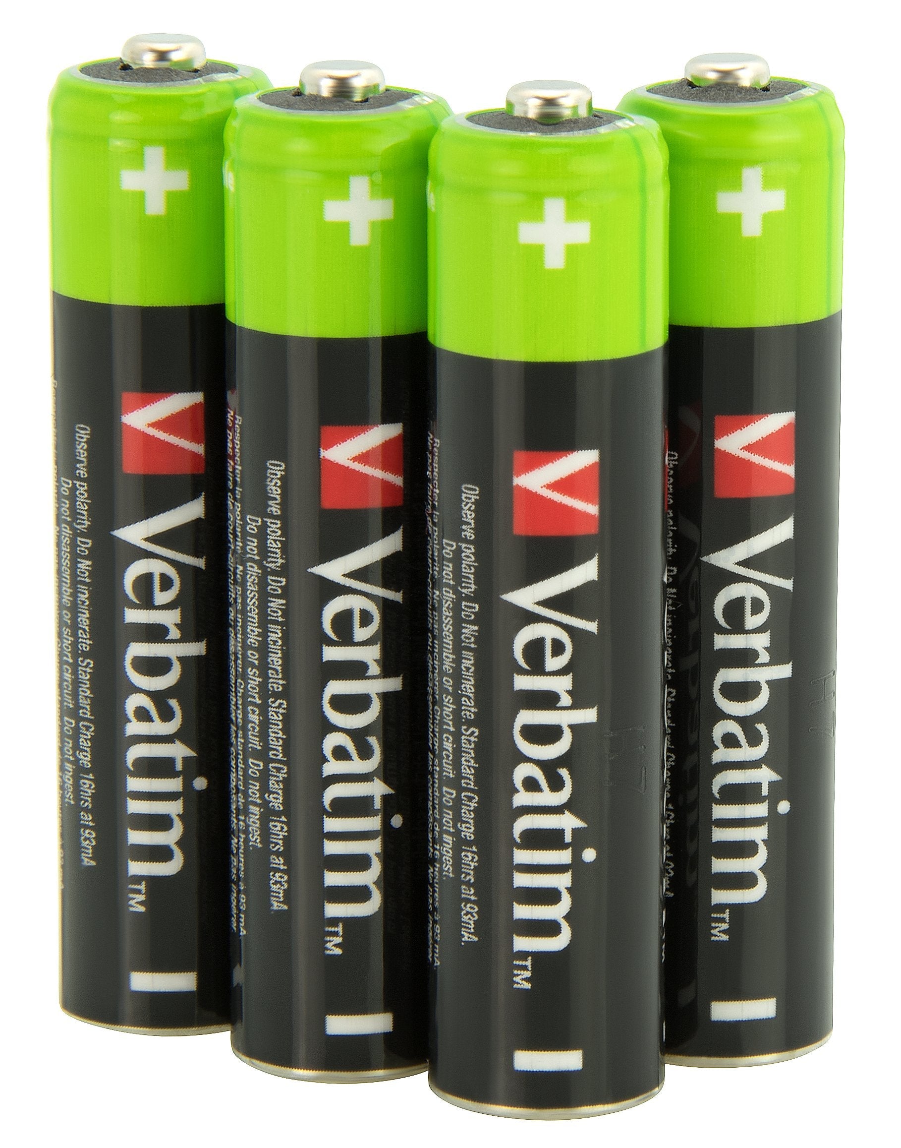Verbatim Pilas Alcalinas Recargables Aaa - Hr03 - (Pack 4 Uds) (Sustituye 49942)