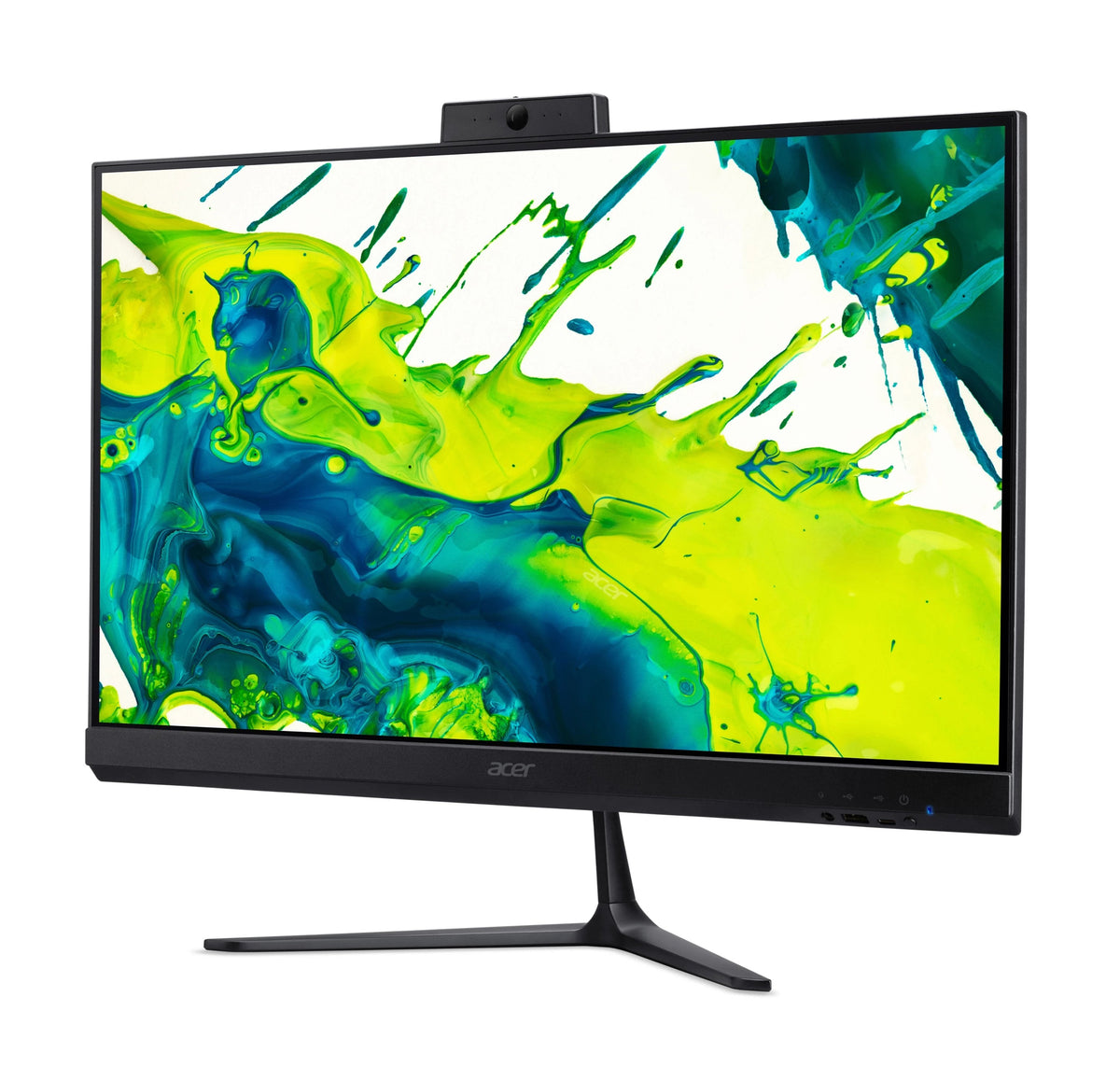 All In One Acer Aspire C24b Gczn 24" Full Hd Amd Ryzen 3 5400u 8gb Ram 512gb Ssd Radeon Onboard Graphics Windows 11 Home Negro