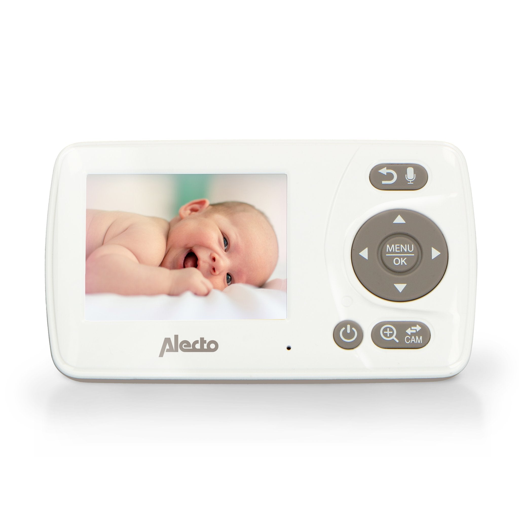EAN 8712412585823 - Alecto DVM-71 video-monitor para bebés Gris pardo, Blanco imagen 2