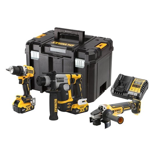 Dewalt Dck355p2t-Qw Destornillador Eléctrico Y Llave De Impacto