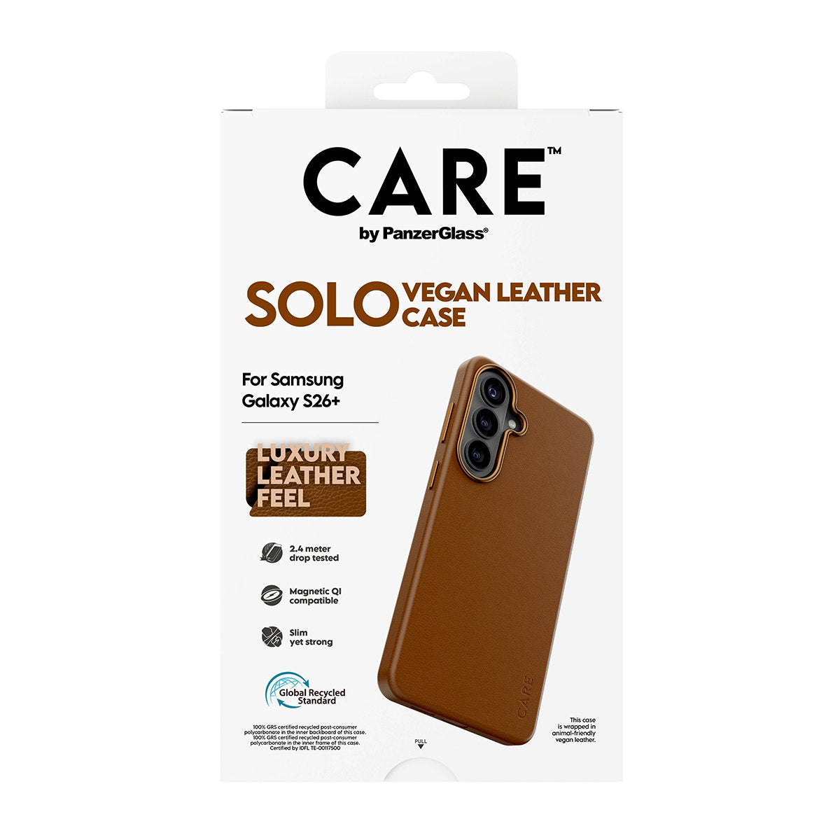 Care By Panzerglass Solo Case Brown Samsung New Galaxy S26 Plus