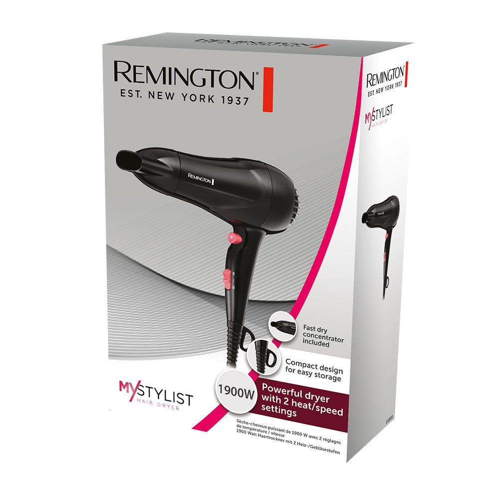 Secador De Pelo Remington 45773560100 D2000 Mystylist