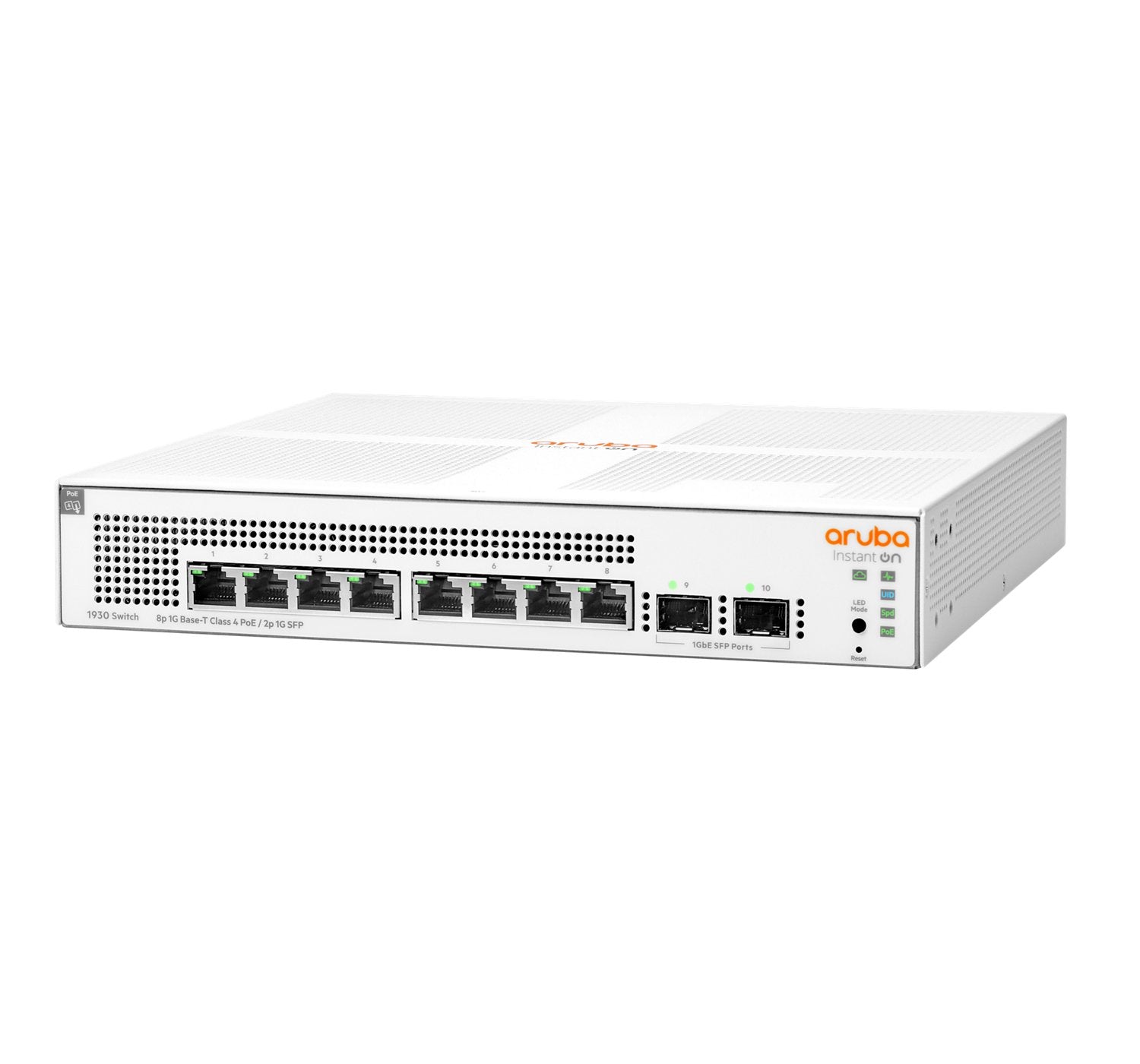 Hpe Aruba Ion 1930 8g 2sfp 124w Switch ( Jl681a )