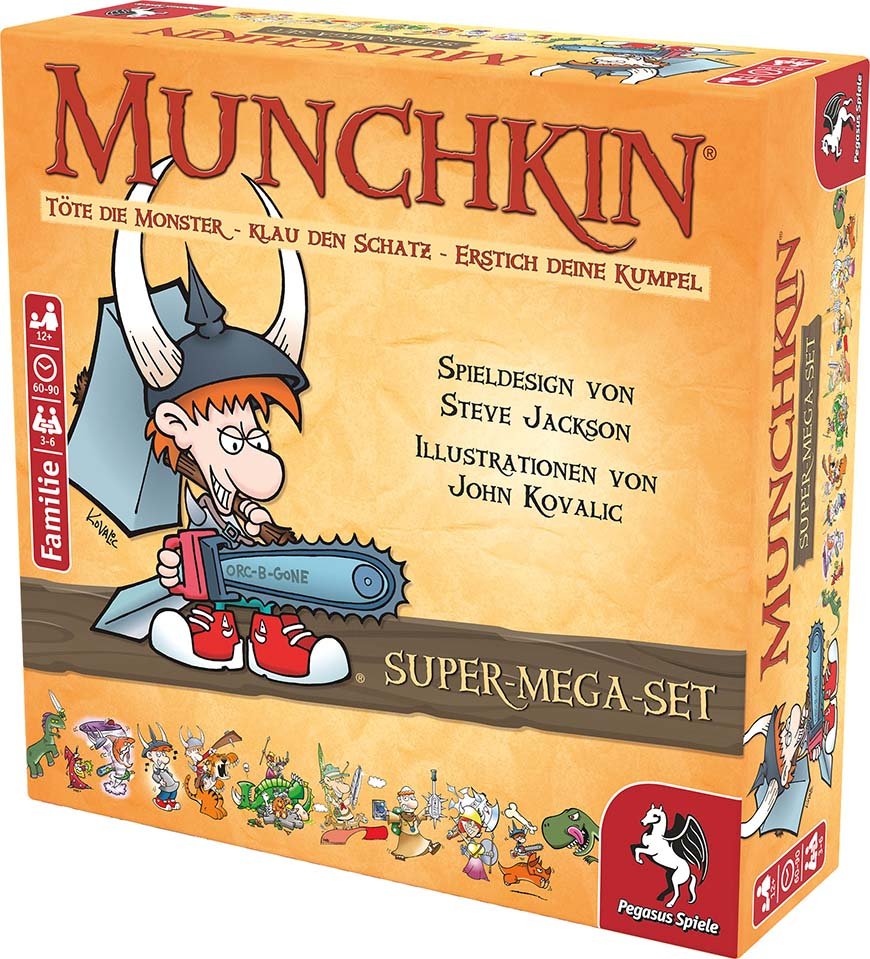 EAN 4250231736261 - Pegasus Munchkin 90 min Juego De Cartas Familia imagen 3
