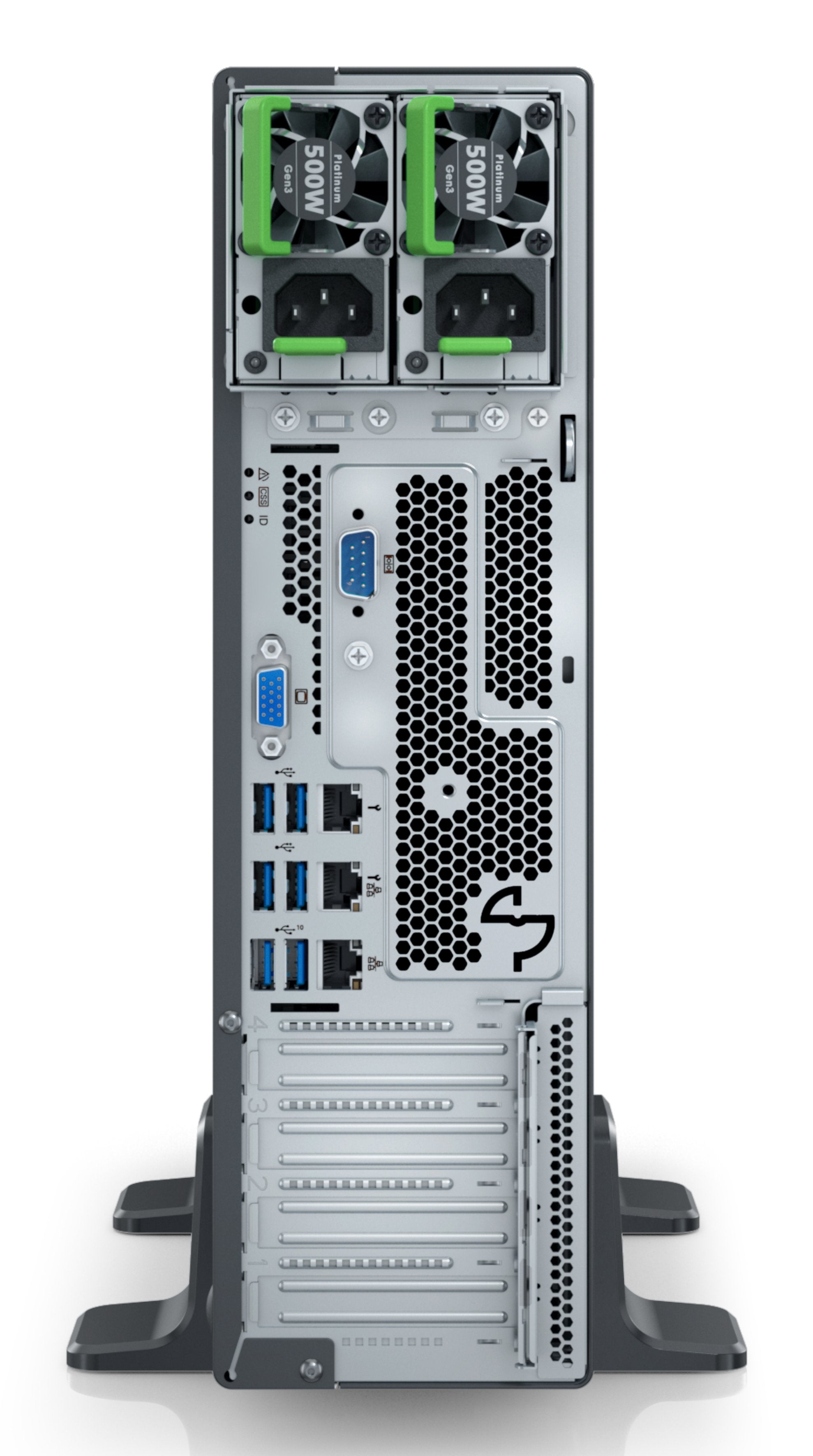 Fujitsu Primergy Tx1320 M6 Intel Xeon 6369p 8c 16t 3.30 Ghz 1x32gb Ddr5-4800 4x2.5" 2x1gb + 1gb Irmc Adv. Tpm 2.0 1x500w Rps
