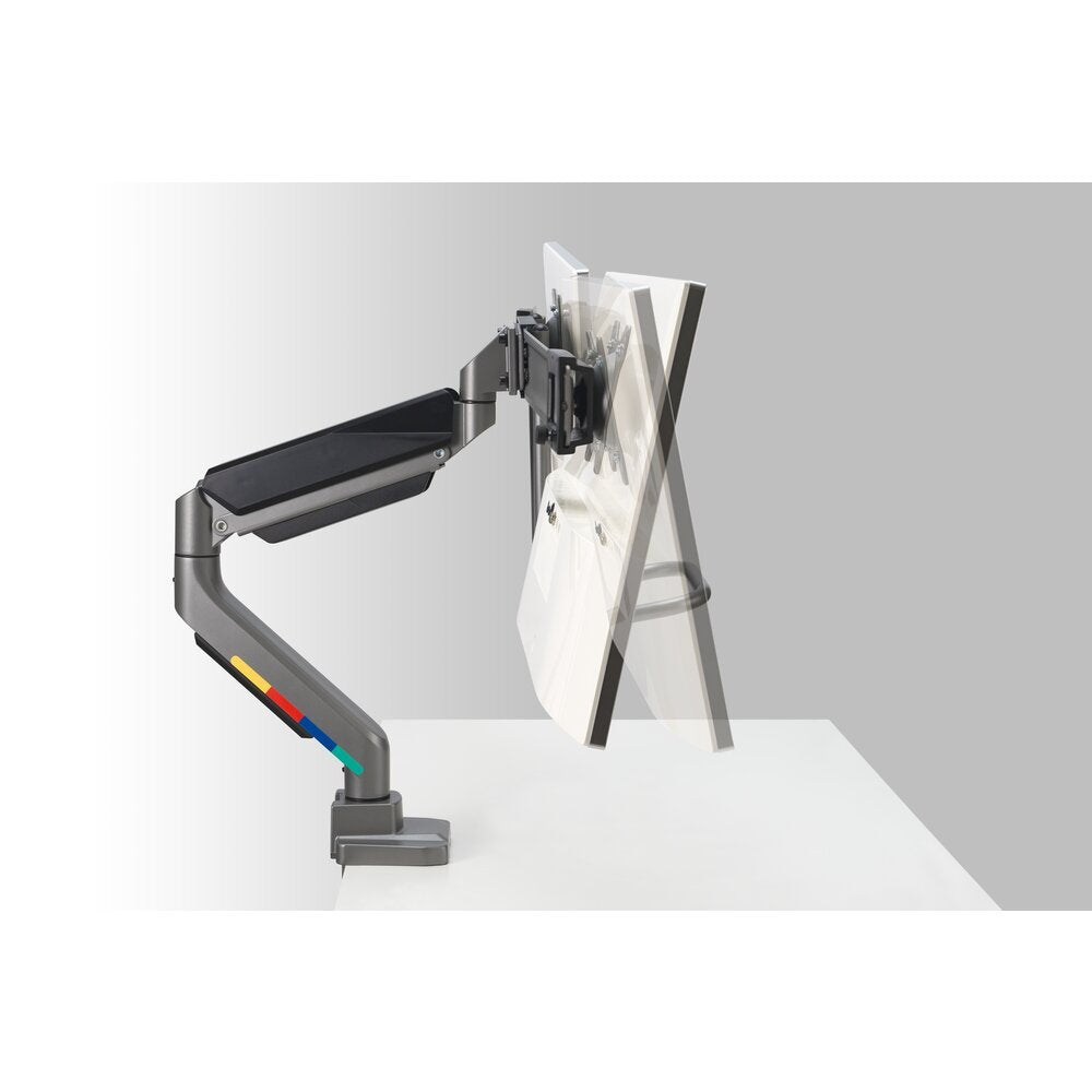 Soporte Kensington Monitorarm 32",2tft,2gel.Max.9kg,Gris Smartfit