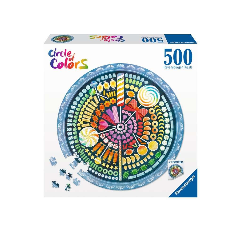 Ravensburger Puzzle Círculo De Colores Dulces Piezas: 50017350