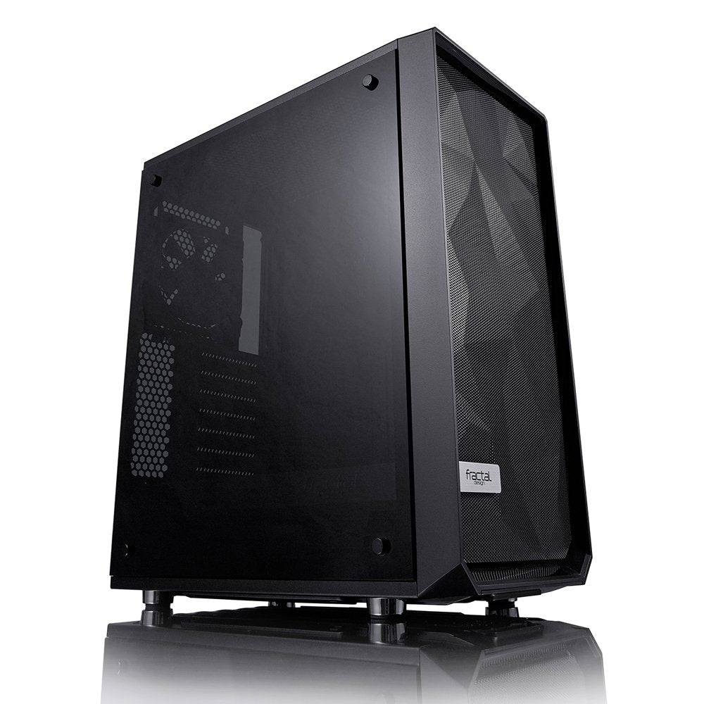 Caja Pc Fractal Design Meshify C Blackout Ventana Cristal Templado Atx, Midi-Tower, Pc, Atx,Itx,Micro-Atx, Negro, 17,5 Cm, 31,5 Cm
