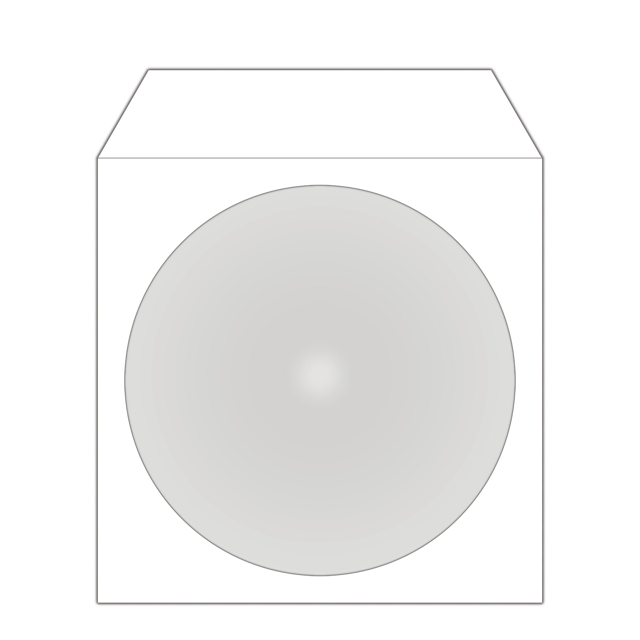 Mediarange Box65 Funda Para Discos Ópticos 1 Discos Blanco 50 Uds