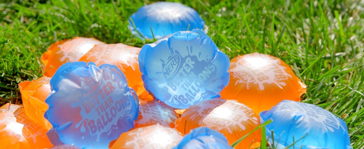 Hasbro Nerf Super Soaker Better Than Balloons 108 Piezas, Juguete Acuático Multicolor F87425l4