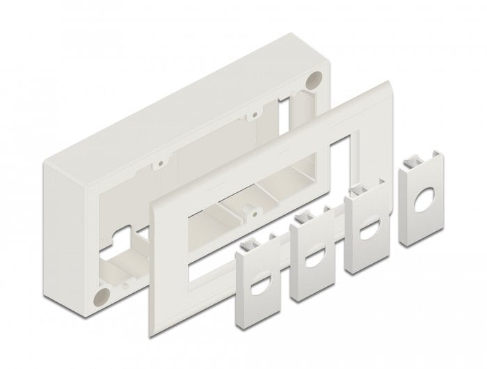 Easy 45 Aufputzgehäuse 152 X 82 Mm, Weiss