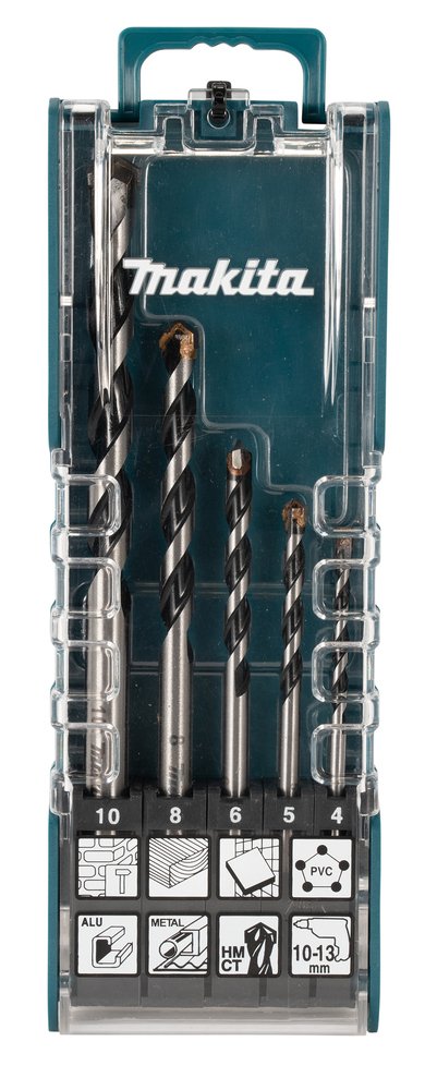Makita Tct Multibohrer Set 5-Tlg.