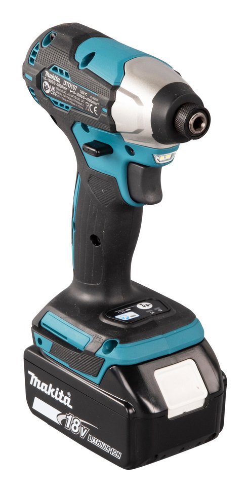 EAN 0088381738576 - Makita DTD157Z atornilladora de impacto con batería 1/4" 3000 RPM 140 Nm Negro, Verde 18 V imagen 7