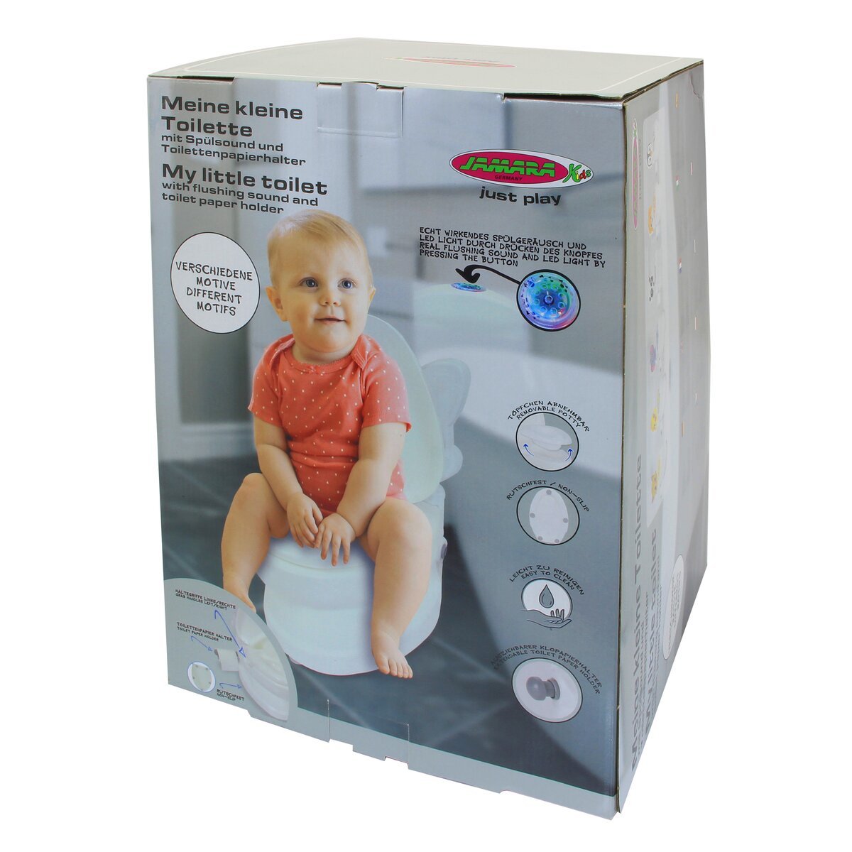 Jamara 460957, Orinal Blanco/Multi Color