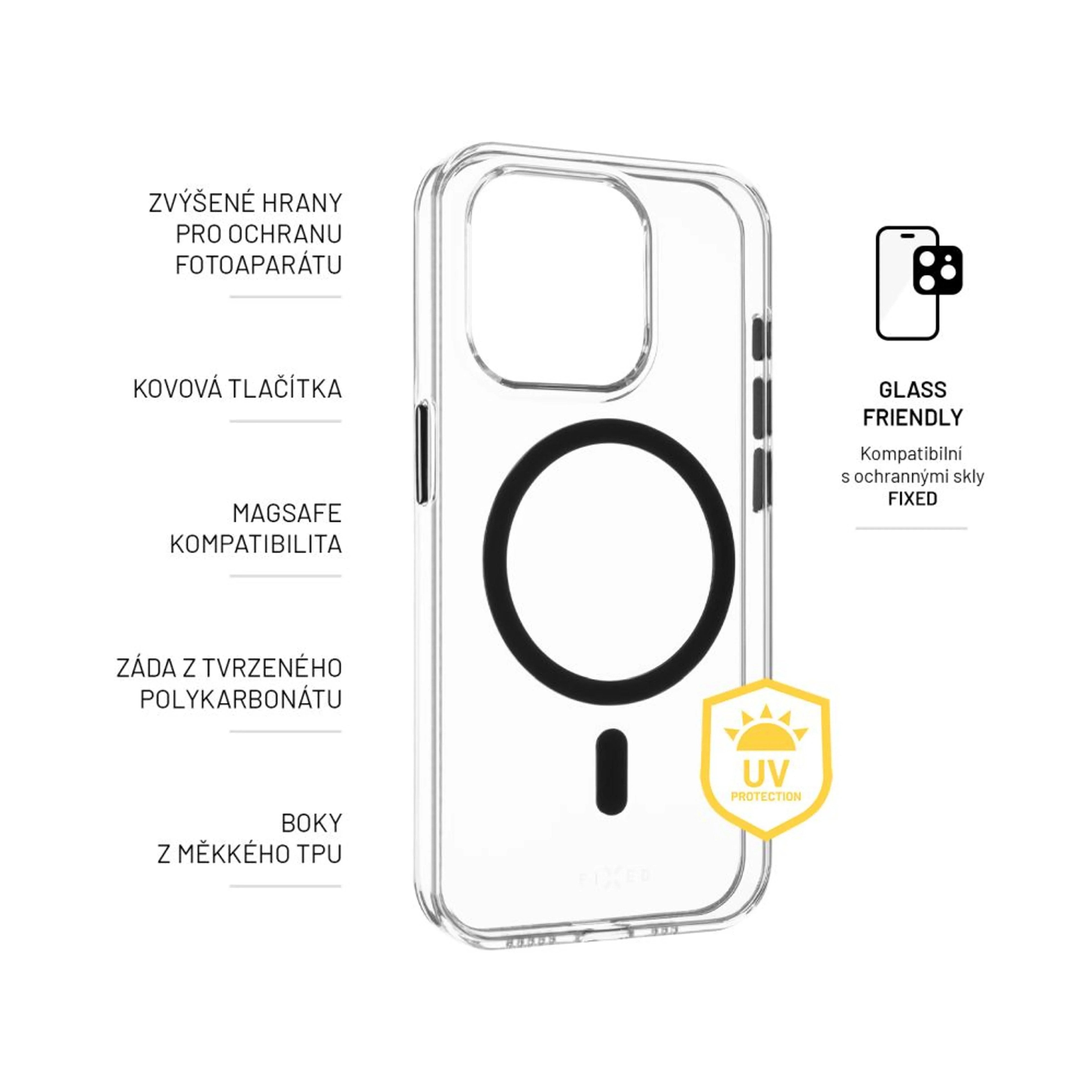 Fixed Magpurity For Apple Iphone 15 Pro Max, Clear