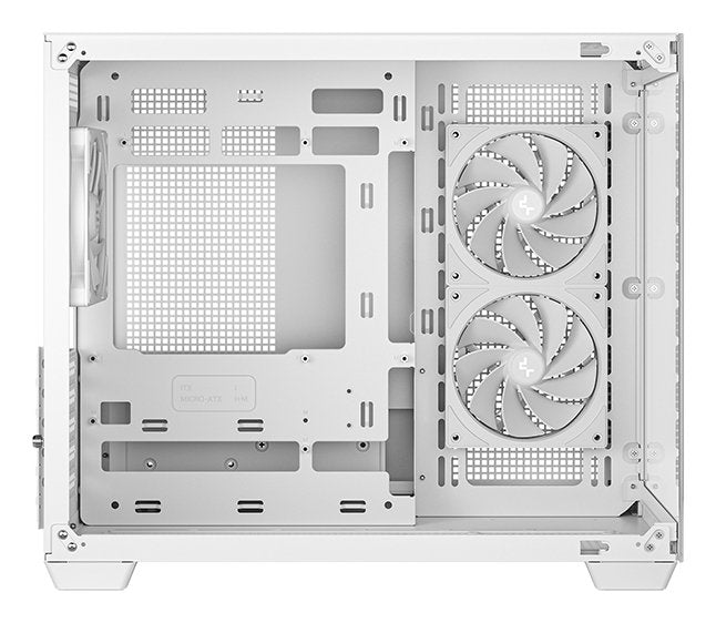 Caja Pc Deepcool Cg330 3f Wh Micro Atx Mini Tower Blanco