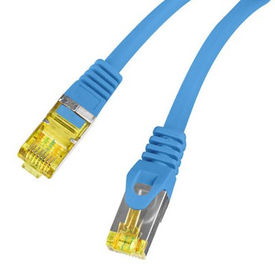 EAN 5901969437089 - Lanberg PCF6A-10CU cable de red Azul 1 m Cat6a S/FTP (S-STP) imagen 3
