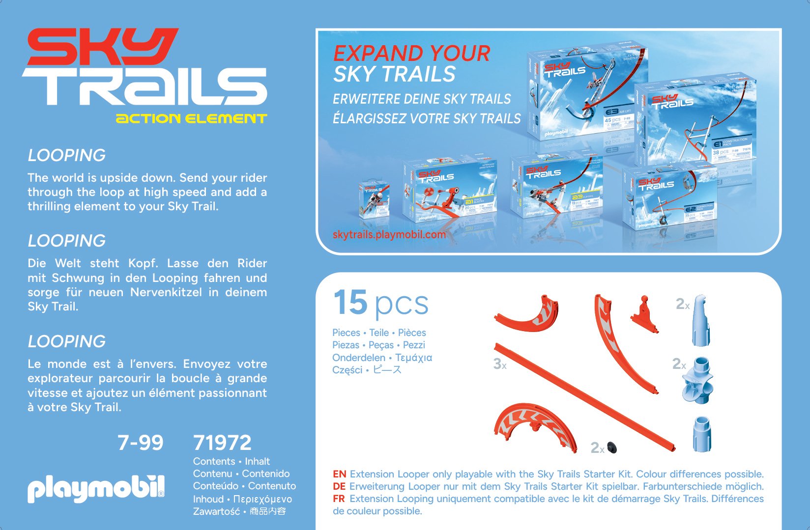 Playmobil 71972 Sky Trails: Looping (Erweiterung) 71972