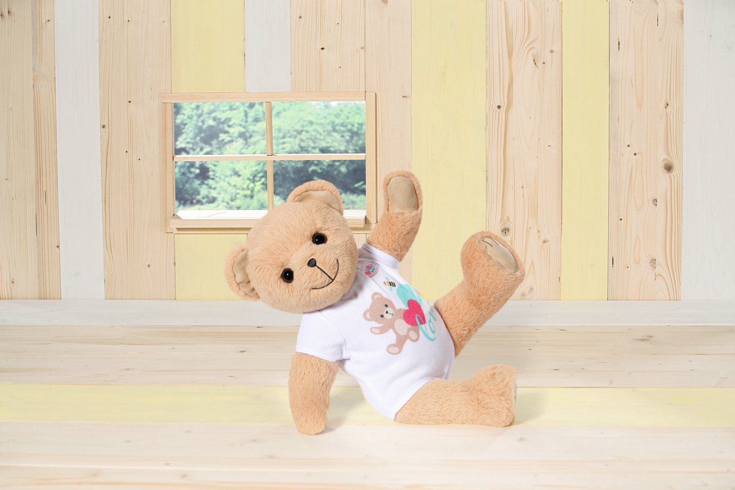 Muñeco Peluche Osito Blanco Baby Born 36cm