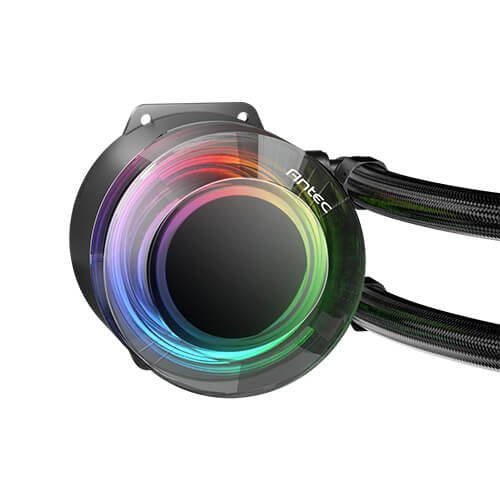 Refrigeracion Liquida Cpu Vortex Lum 360 A-Rgb Antec Radiador 360mm / Bomba 2800 Rpm / 3 Ventiladores Argb / Compatible Intel & Amd