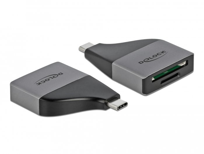 Lector De Tarjetas Externo Delock Usb Tipo-C Para Sd / Mmc + Micro Sd