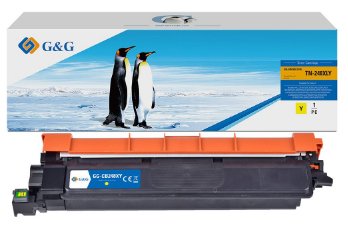 G&G Toner Para Brother Tn248xl Y Yellow Amarillo