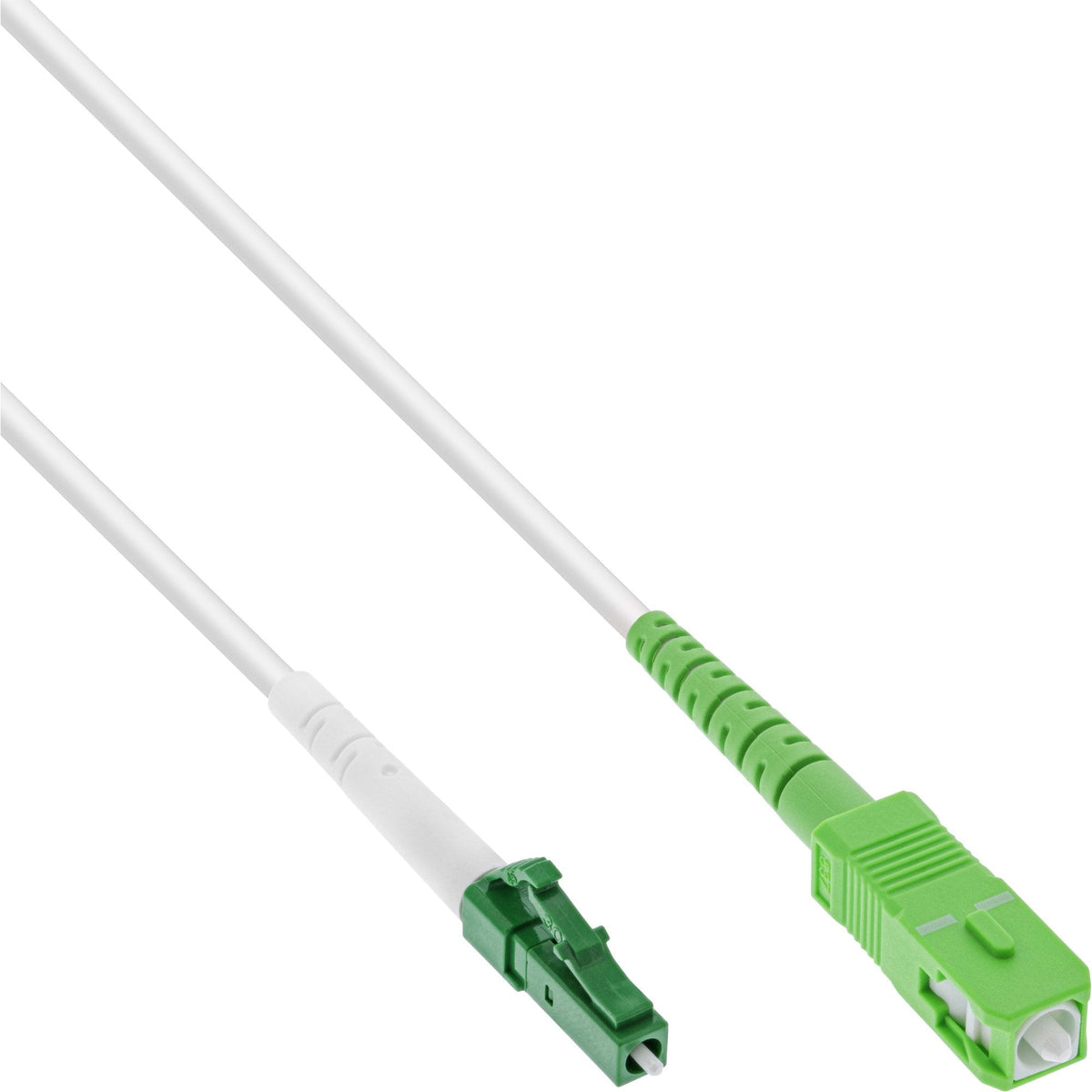 Cable Símplex De Fibra Óptica Inline, Ftth, Lc/Apc 8° A Sc/Apc 8°, 9/125 ?M, Os2, 10 M