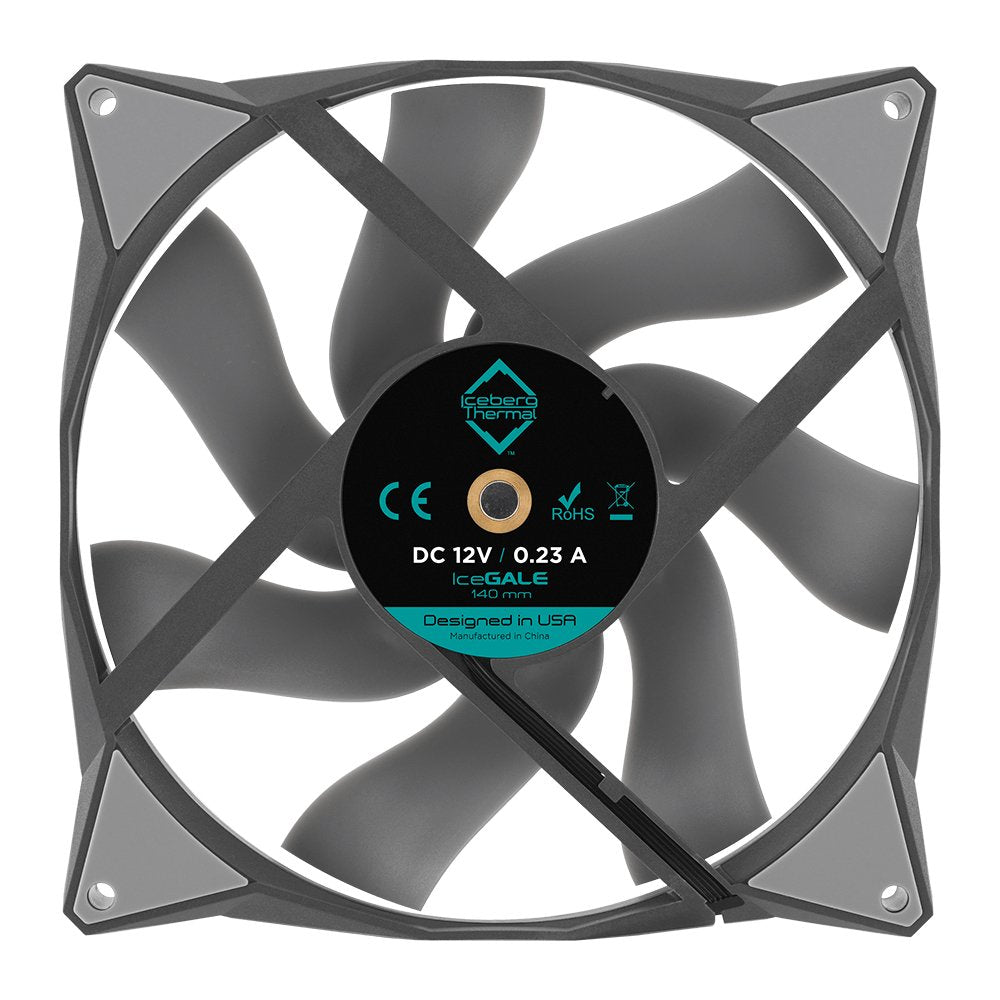 Ventilador Iceberg Thermal Icegale - 140mm Gris