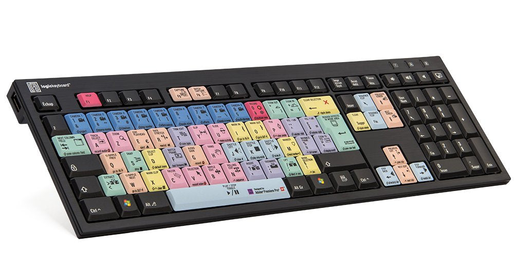 Logickeyboard Adobe Premiere Pro Cc Fr (Pc Nero)