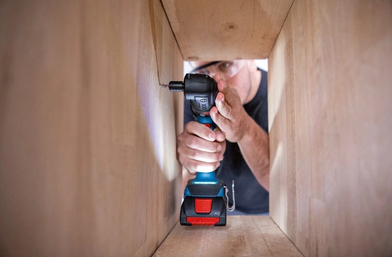 Bosch Professional Taladro Atornillador A Batería Gsr 18v-90 Fc  Sin Batería Ni Cargador, En L-Boxx