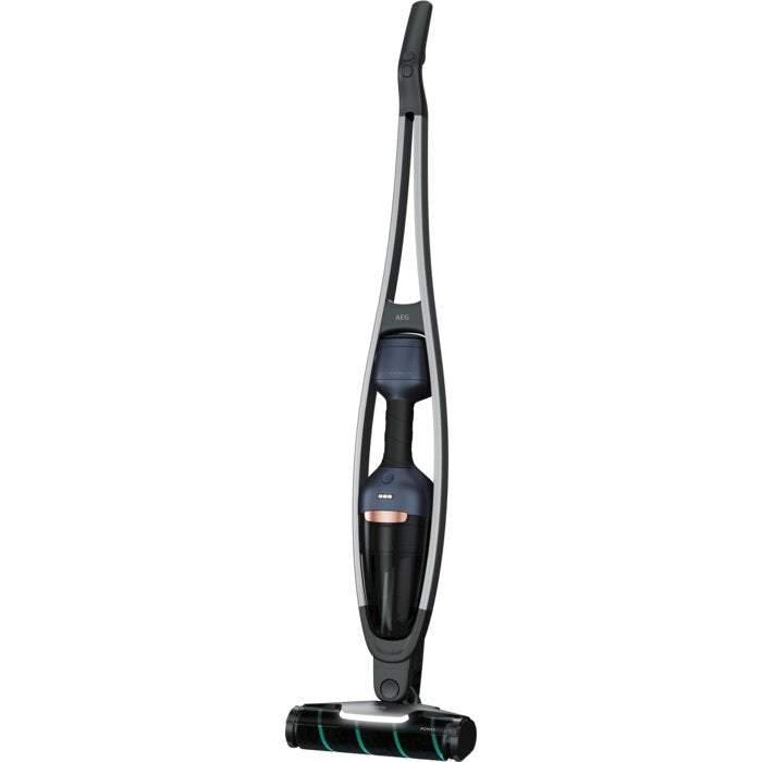 Aspirador Escoba Aeg Qx9-1-P5ib Sin Bolsa 0,35 L Negro, Indigo, Plata