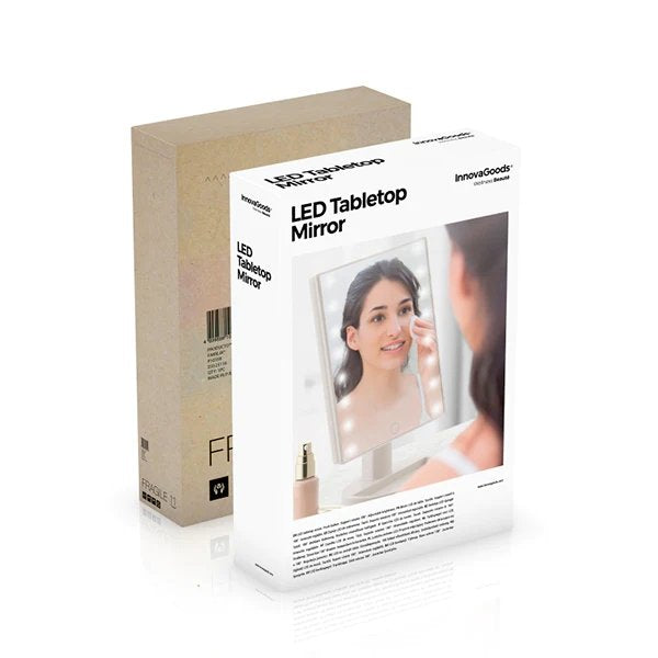 Espejo Led Táctil De Sobremesa Innovagoods