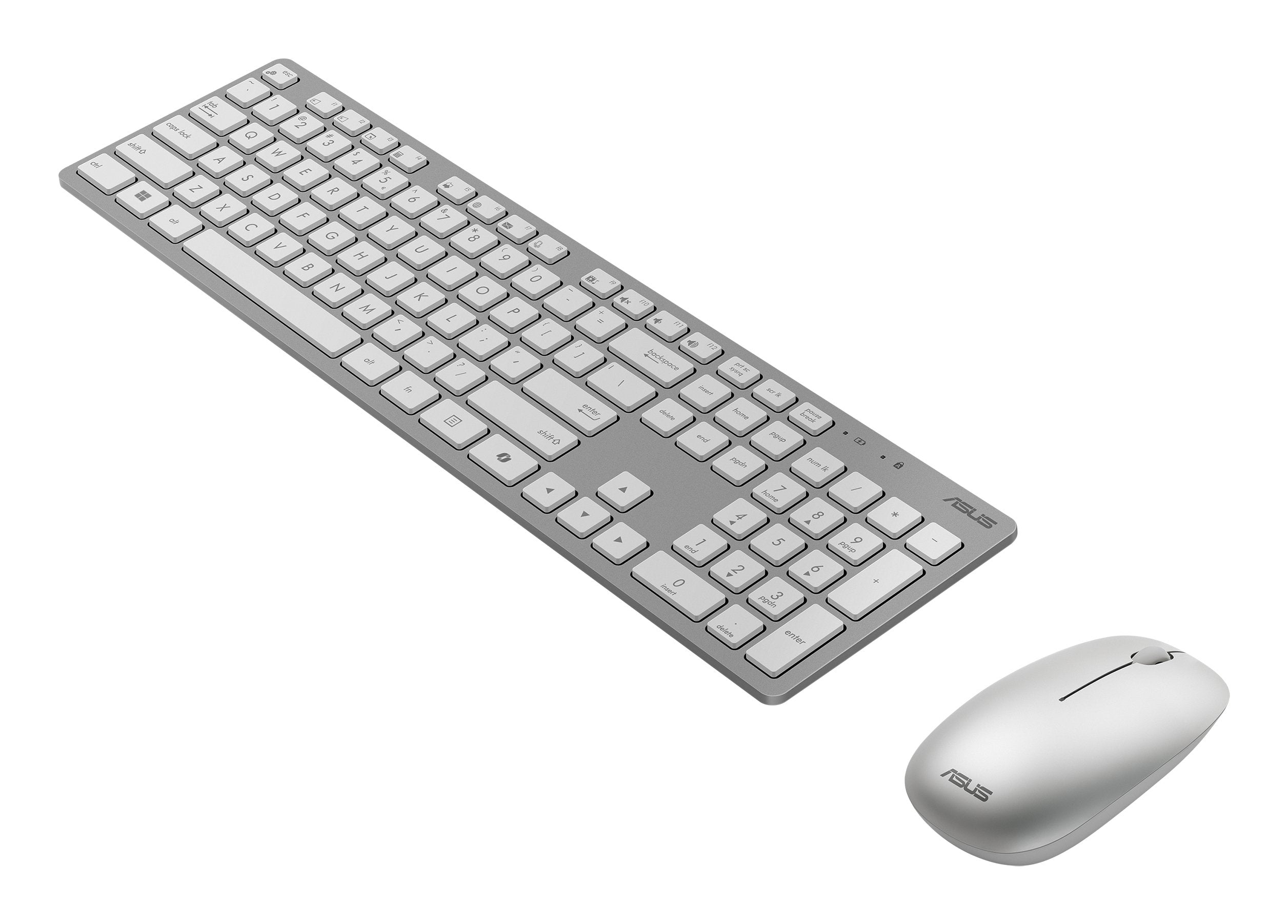 EAN 0197105538504 - ASUS W5000 Wireless Keyboard and Mouse Set teclado Ratón incluido Universal RF inalámbrico Blanco imagen 2
