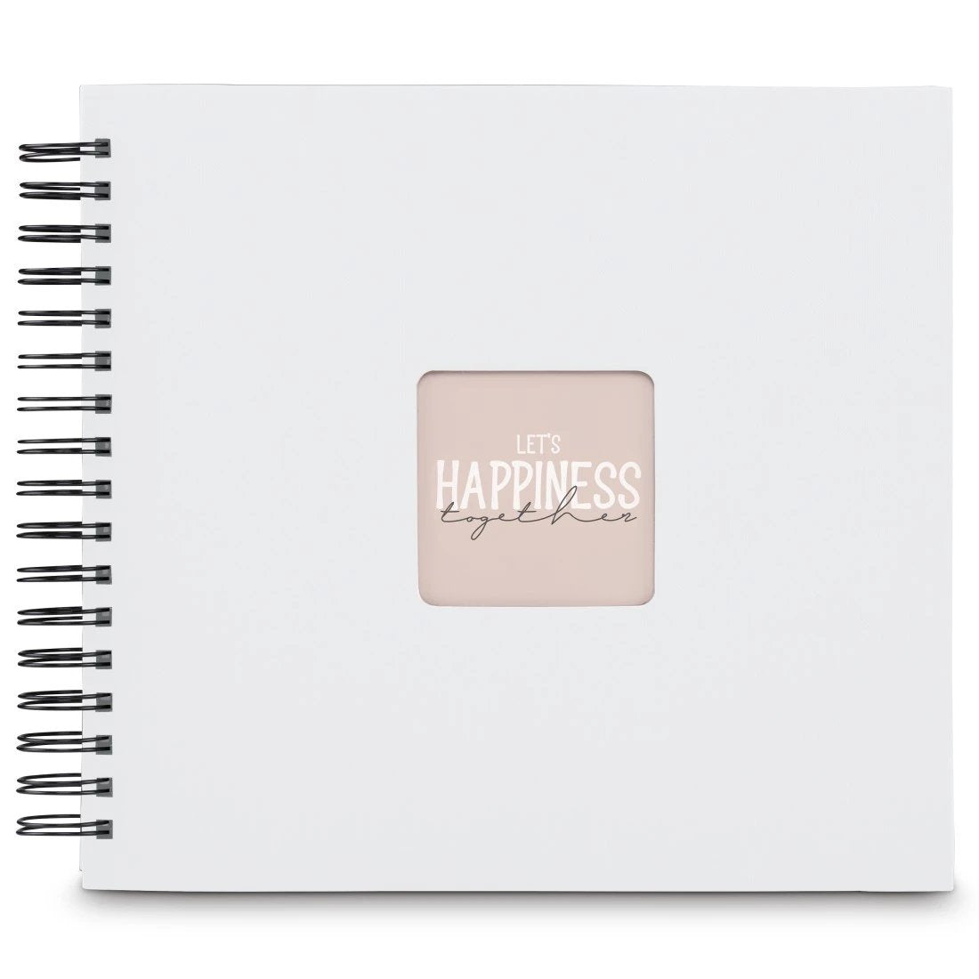 Hama  Fine Art  Spiral Weiss 28x24 50 Schwarze Seiten    9846