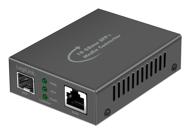 Logilink Nmc003 Convertidor De Medio 10000 Mbit/S Negro