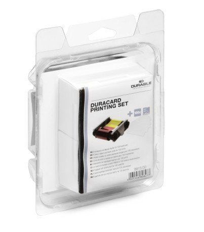 EAN 4005546808253 - Durable 891300 tarjet de plástico en blanco imagen 1