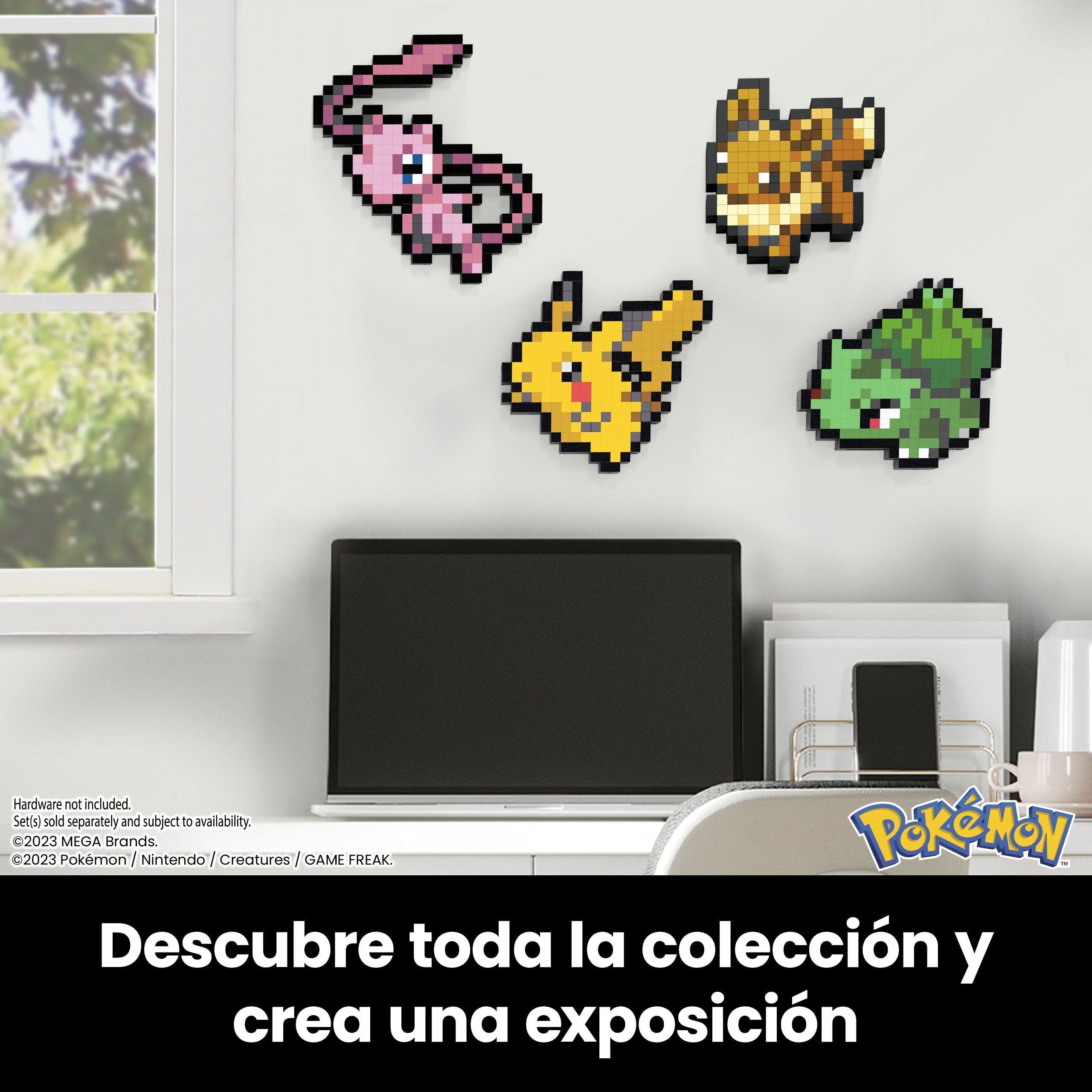 Mattel Mega Pokémon Eevee Pixel Art  Hth78