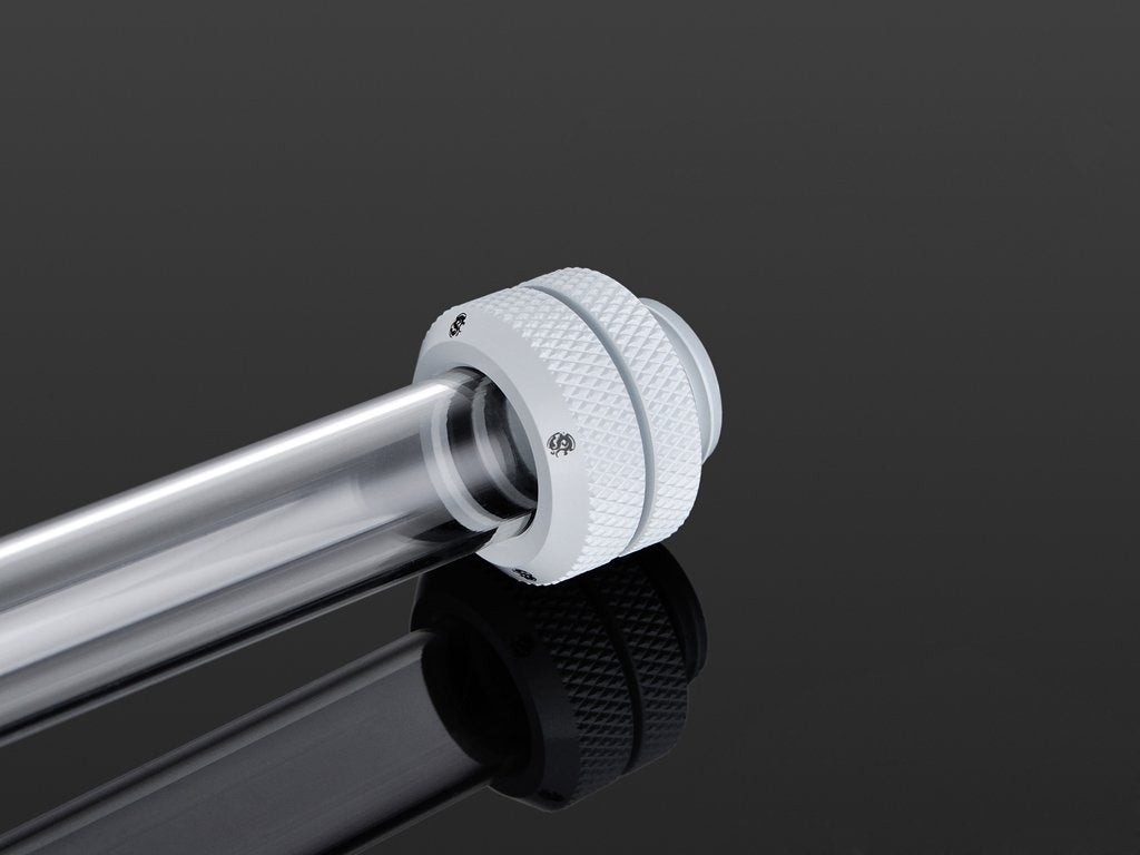 Bitspower Multi-Link Adapter Conexión Recto G1 4 Pulgadas Ag A 12mm Ad Hardtube - Blanco