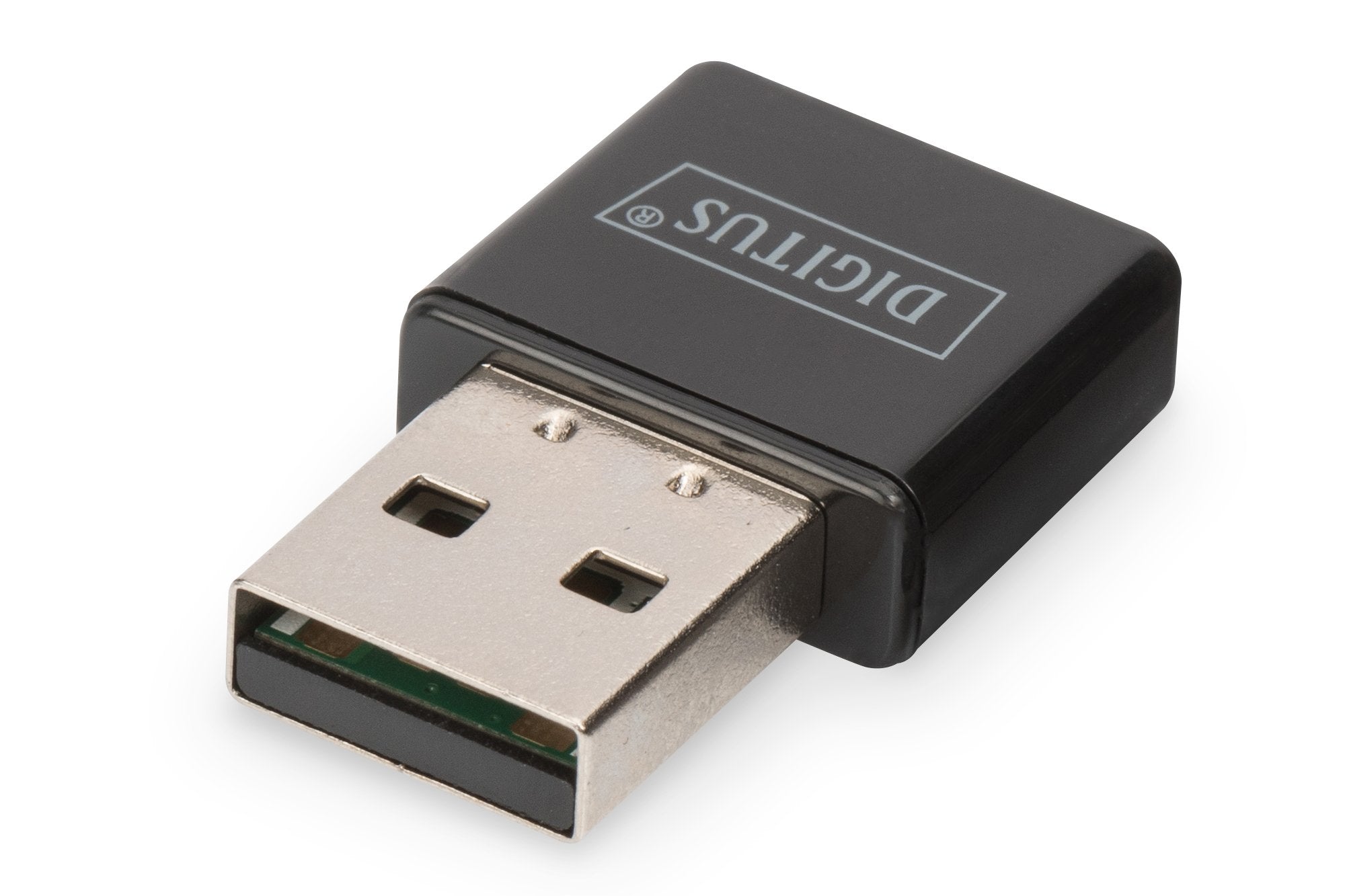 Digitus Adaptador Red Wlan Usb 300mbps Wps Negro Dn-70542