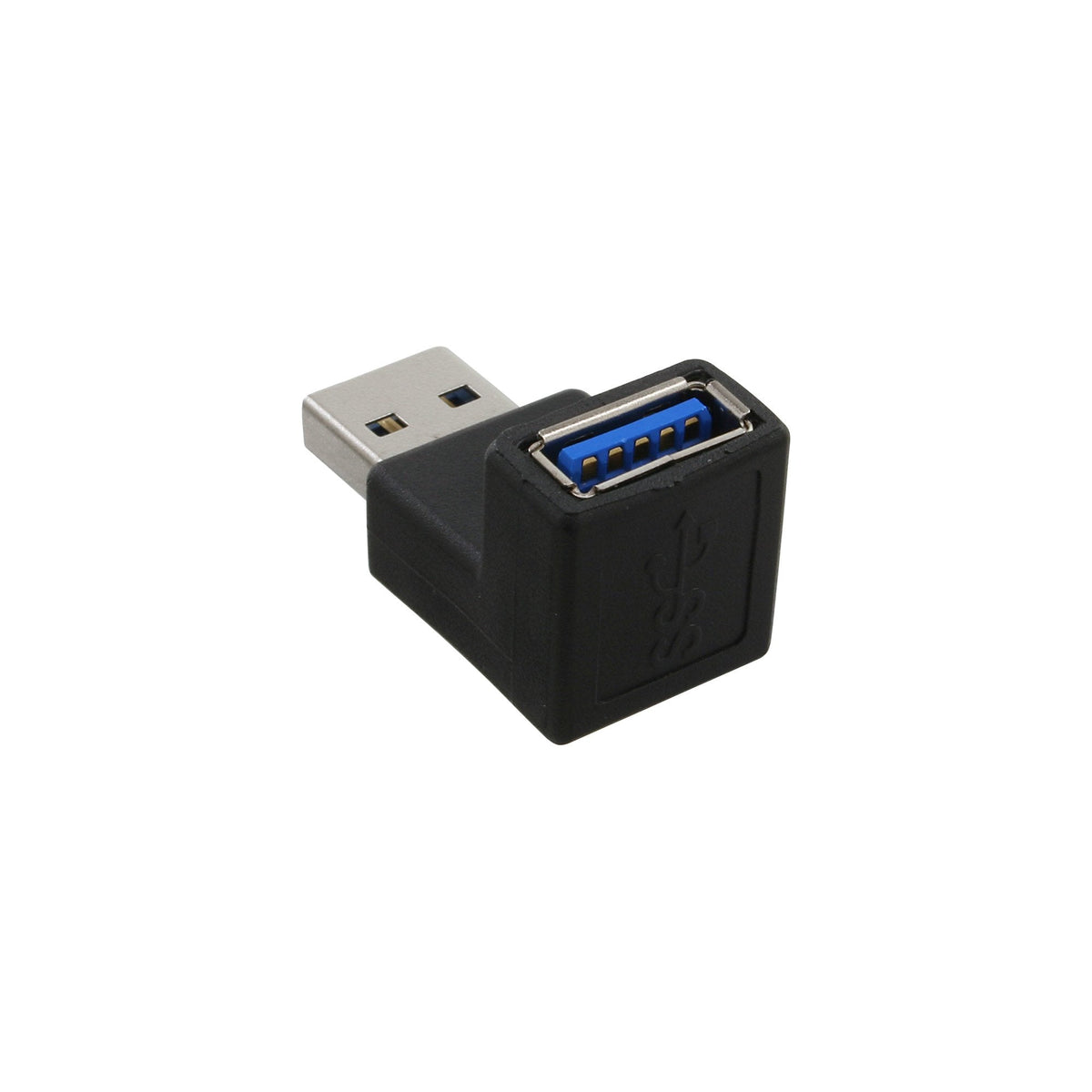 Adaptador Inline Usb 3.0 Tipo A Macho A A Hembra En Ángulo De 90°