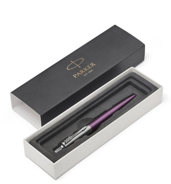 Parker 1953190 Bolígrafo Azul Bolígrafo De Punta Retráctil Con Pulsador