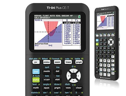 Texas Instruments Ti-84 Plus Ce-T Calculadora Escritorio Calculadora Gráfica Negro