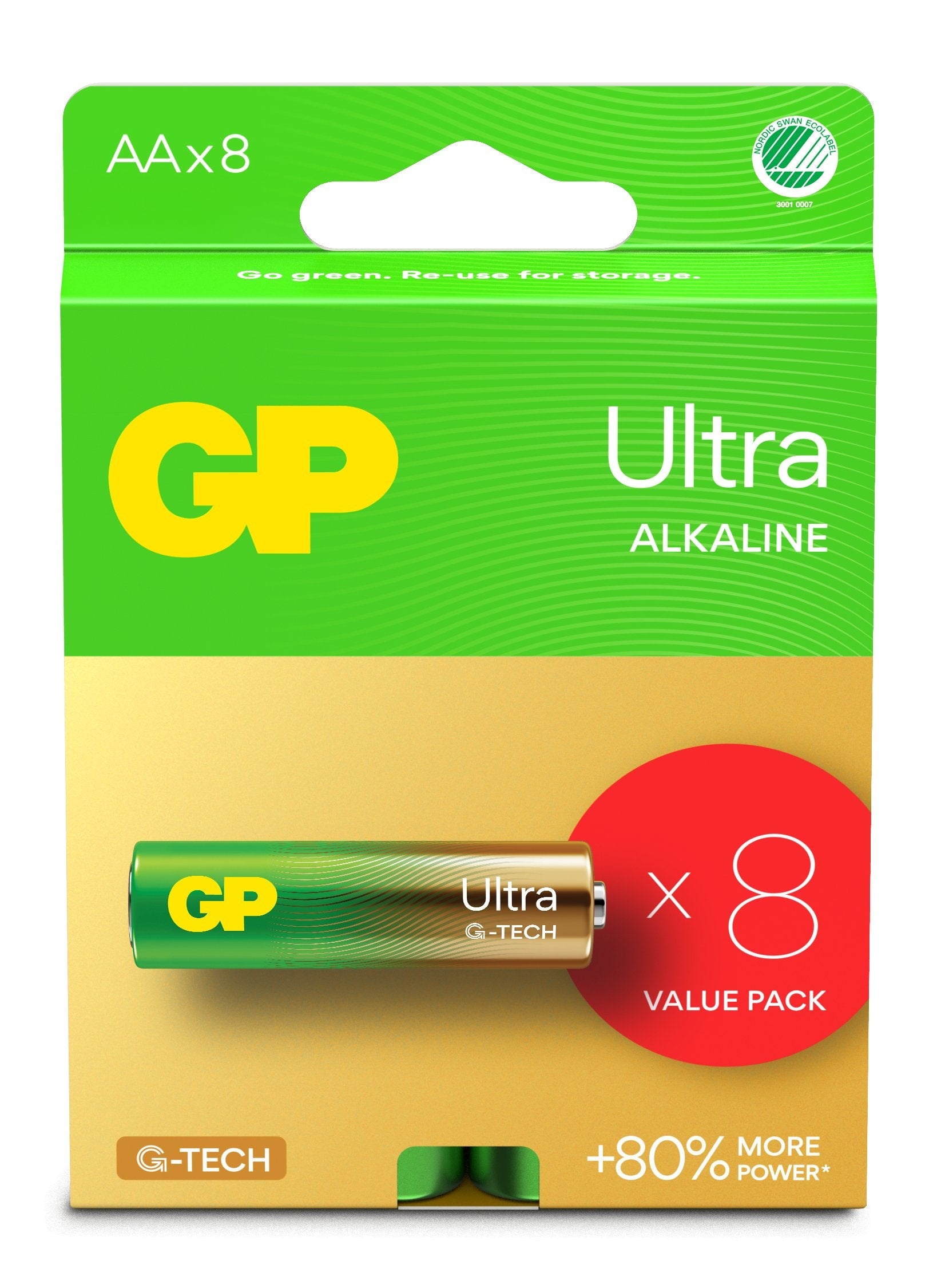 EAN 4891199216886 - GP Batteries Ultra Alkaline GP15AU Batería de un solo uso AA, LR06 Alcalino imagen 1