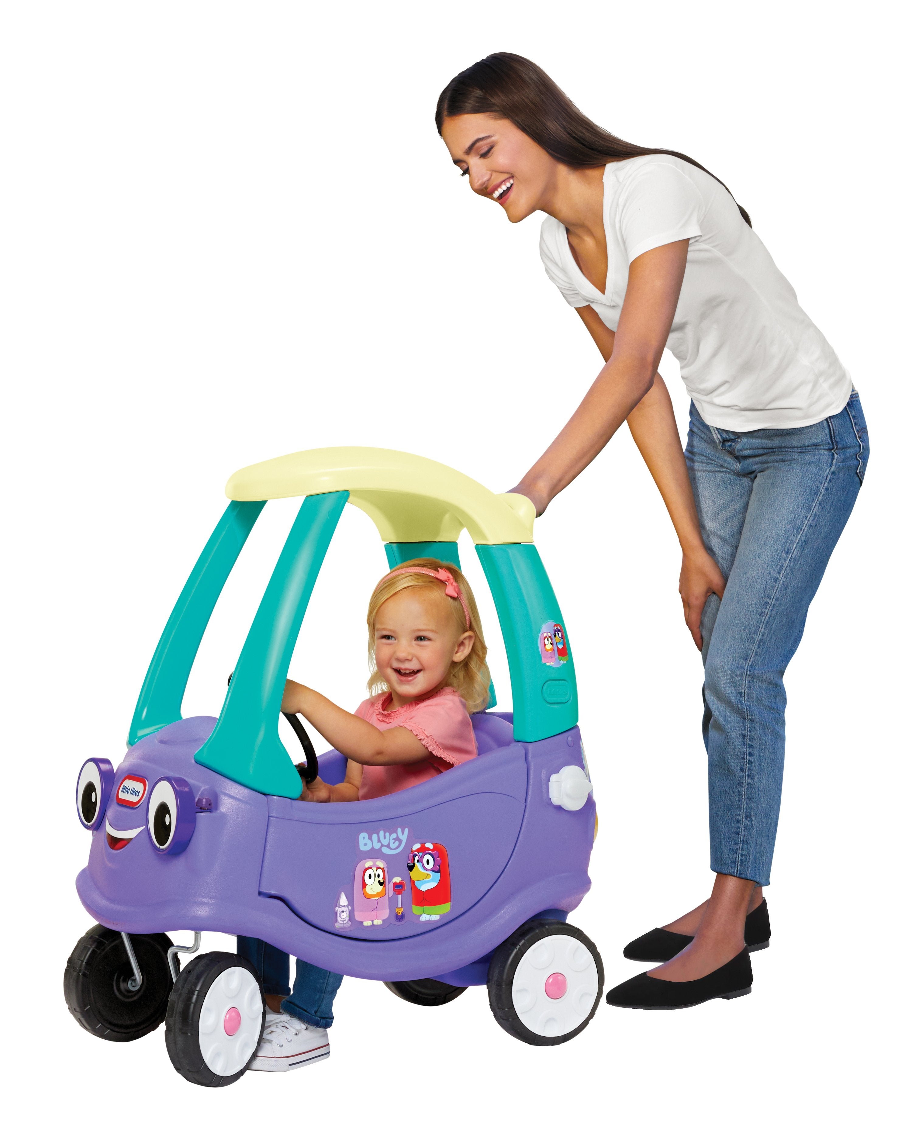 EAN 0050743641077 - Little Tikes Bluey Grannies Car Coupe Correpasillos con forma de coche imagen 6